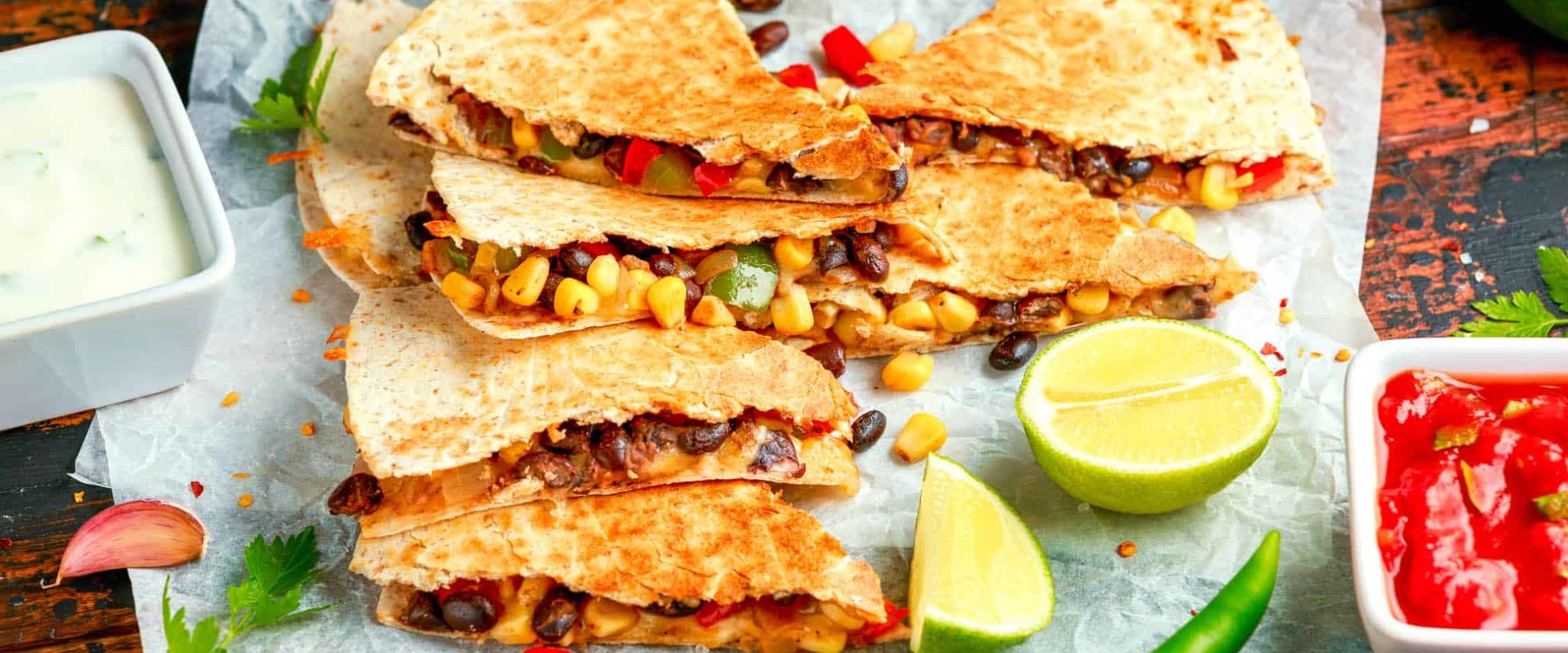 Veggie Quesadillas with Black Beans and Corn: A Delicious and Healthy Dinner Idea for Kids