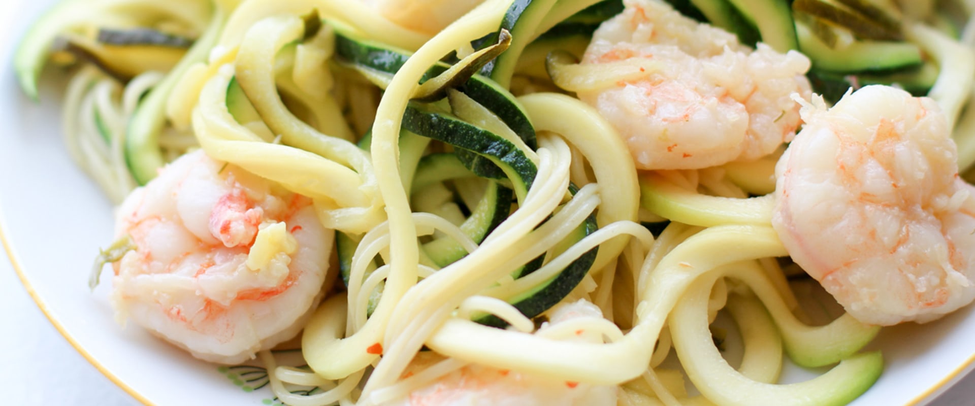 Shrimp Scampi with Zucchini Noodles - A Healthy Dinner Idea for Kids