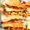 Veggie Quesadillas with Black Beans and Corn: A Delicious and Healthy Dinner Idea for Kids