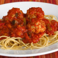 Healthy and Delicious Spaghetti with Turkey Meatballs and Marinara Sauce