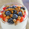 Yogurt Parfaits with Fresh Fruit and Granola - Healthy Snacks for Kids